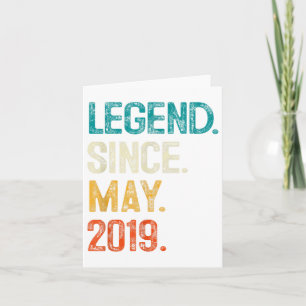 Cartão Presentes De Aniversário De Legenda De 2019 Para G