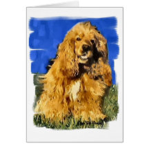 Presentes de Arte em Cocker Spaniel