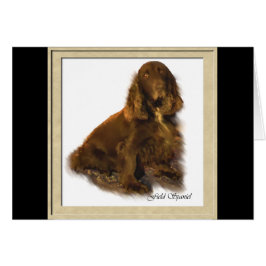 Cartão Presentes de Arte Espanhol de Campo