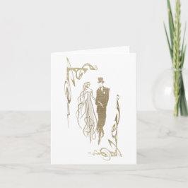 Cartão Presentes de Arte para Casamento e Aniversário de