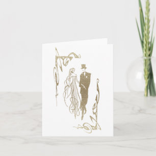 Cartão Presentes de Arte para Casamento e Aniversário de 