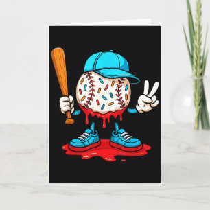 Cartão Presentes de Baseball Drip Estilo de Vida de Baseb