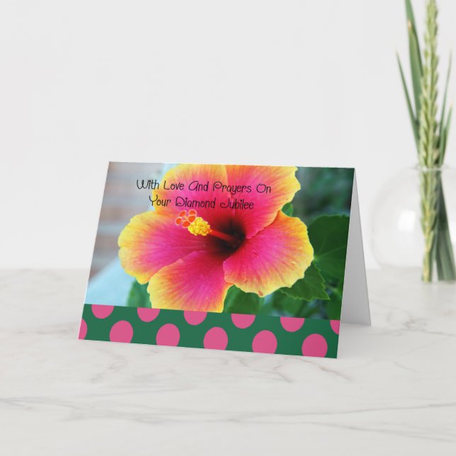 Cartão Presentes de Ouro freiras Jubileu (50º Aniversário (Frente)