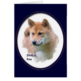 Cartão Presentes de Shiba Inu