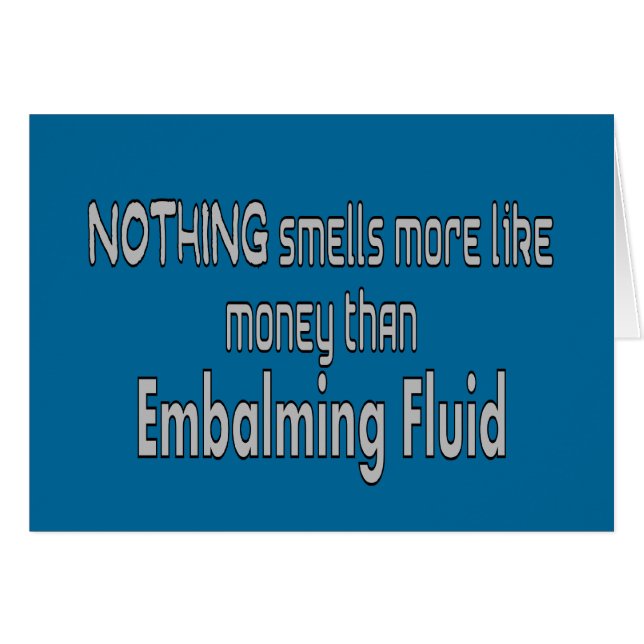 Cartão Presentes do diretor fúnebre/Mortician & do (Frente Horizontal)