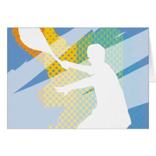 Cartão Presentes do tênis para jogadores de ténis e fãs