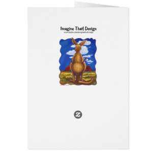 Cartão Presentes e acessórios do canguru