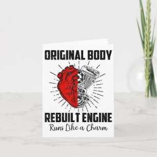 Cartão Presentes engraçados de recuperação de sobrevivent