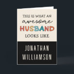 Cartão Presentes engraçados e incríveis para marido | Mel<br><div class="desc">Presentes engraçados e incríveis para marido | Presentes para o melhor marido do mundo!</div>