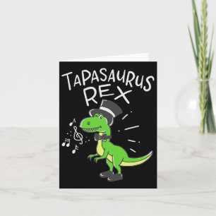 Cartão Presentes Engraçados Para Dançarinos De Tap Dançan