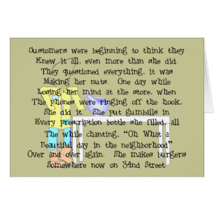 Cartão Presentes fêmeas da arte de história do