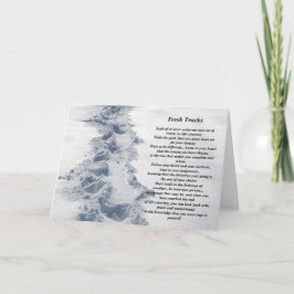 Cartão Presentes Inspiracionais Novos Rastreios