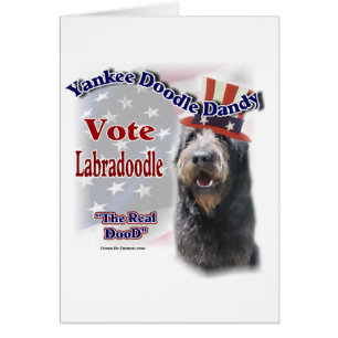 Cartão Presentes Labradoodle