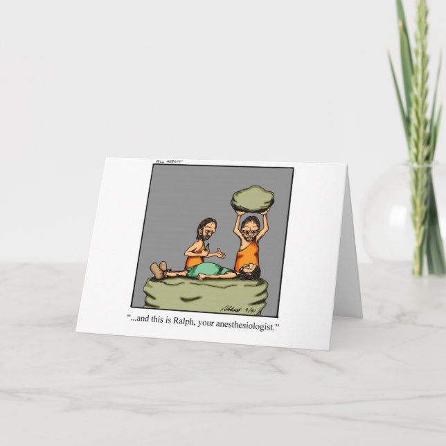 Cartão Presentes Médicos Engraçados! (Frente)