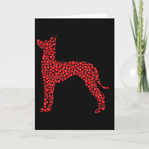 Cartão Presentes para amantes de cães Xoloitzcuintli Vale