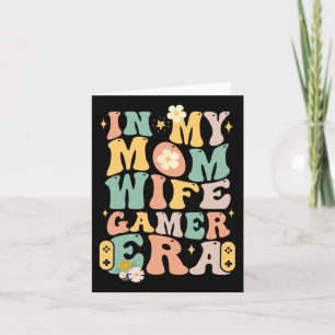 Cartão Presentes Para Minha Mãe Esposa Gamer No Dia Das M