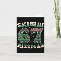 Presentes Skibidi Rizzmas 67 Seis Sete Meme Feio N