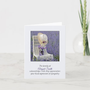 Cartão Presidente com Hat e Flores Simpatia Obrigado