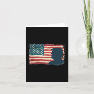 Cartão Presidente Trump 2024 Patriot Democracy Americana 