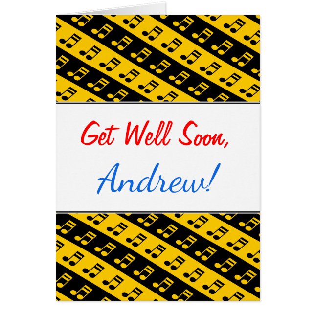 Cartão Preto e Amarelo - Seminário - Sexto Padrão de Nota (Frente)