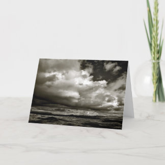 Cartão Preto e branco