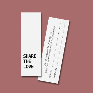 Cartão preto e branco elegante simples da