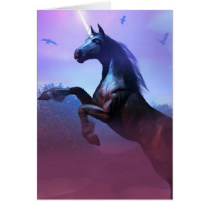 Cartão preto e majestoso