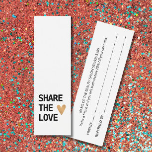 Cartão preto elegante da referência do coração