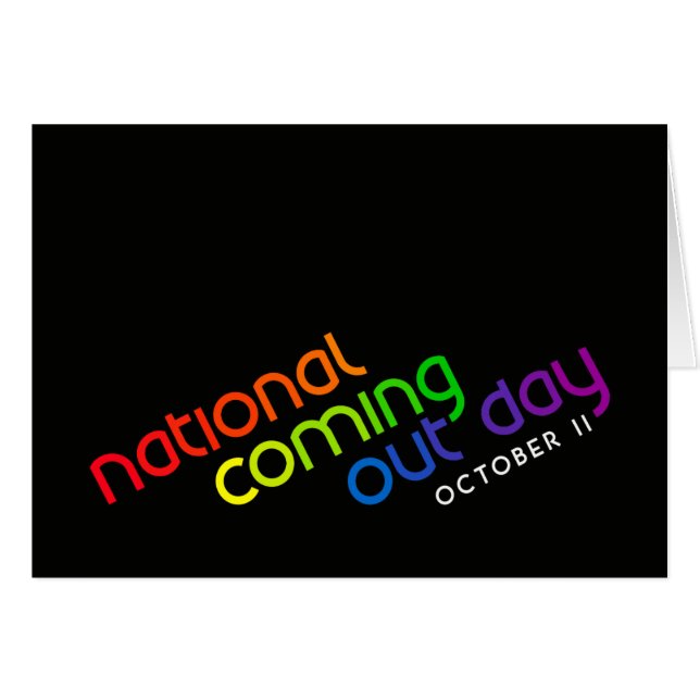 Cartão preto inclinado de NCOD (Frente horizontal)