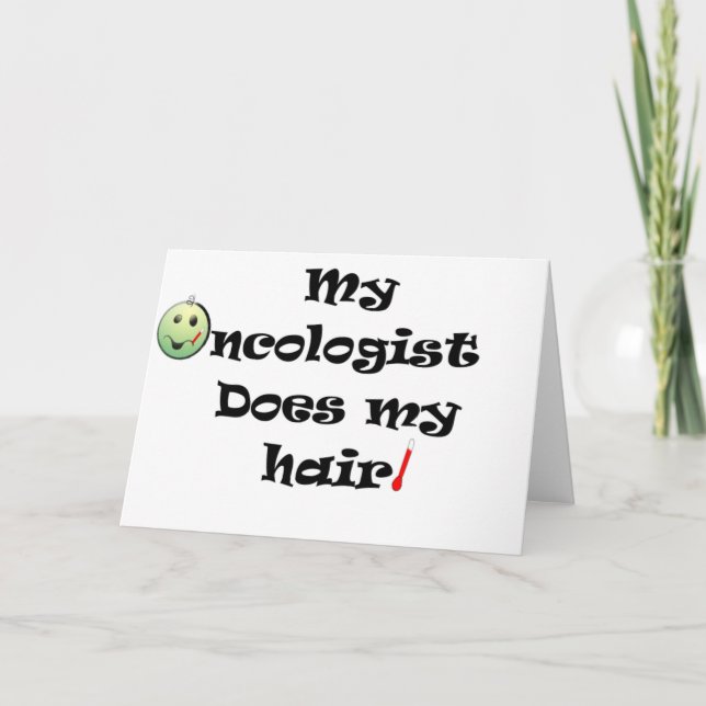 Cartão Preto litros de ChemoHair (Frente)