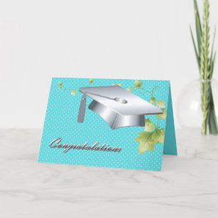 Cartão Pretty Ivy League Graduation Card