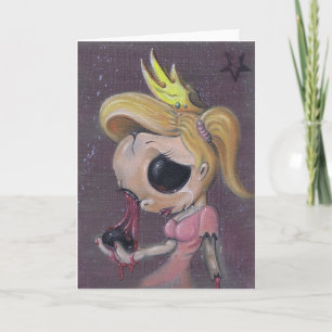 Cartão pretty little doll greeting card
