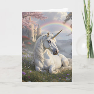 Cartão Pretty Unicorn | Wishing you a Magical Day