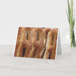 Cartão Pretzels Macios de Filadélfia