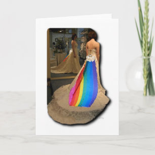 Cartão Pride Bride Greeting Card