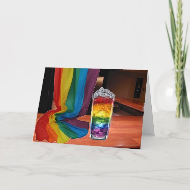 Cartão Pride Cocktail (Frente)