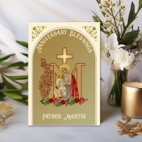Priest Anniversário Mary Jesus Católica