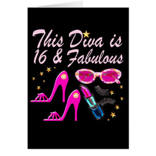 CARTÃO PRIMA DONNA, 16 ANOS