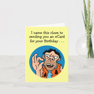 Cartão Primative Birthday Card
