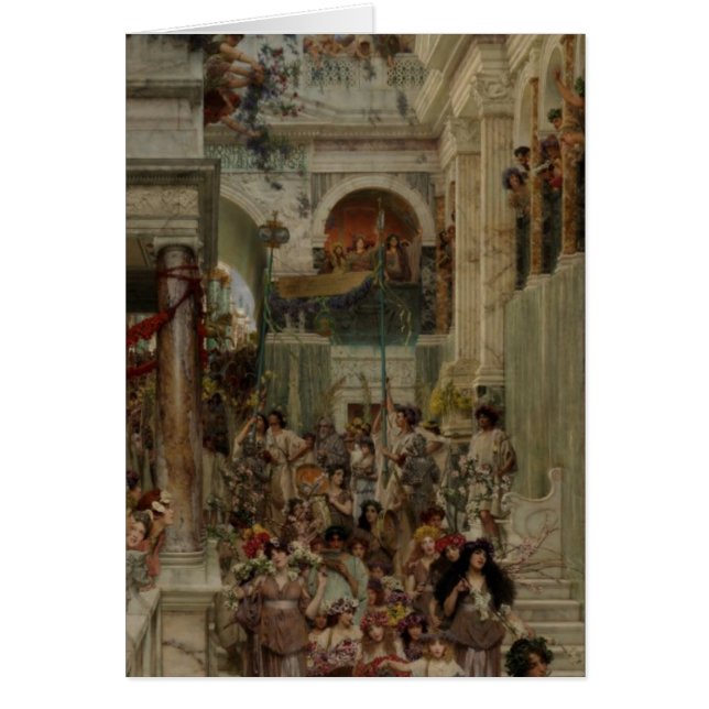 Cartão Primavera (Frente)