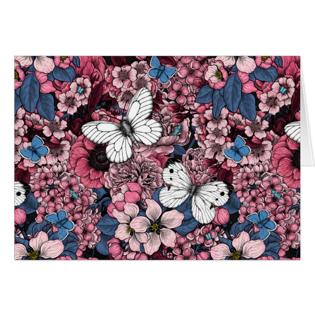 Cartão Primavera (Frente Horizontal)