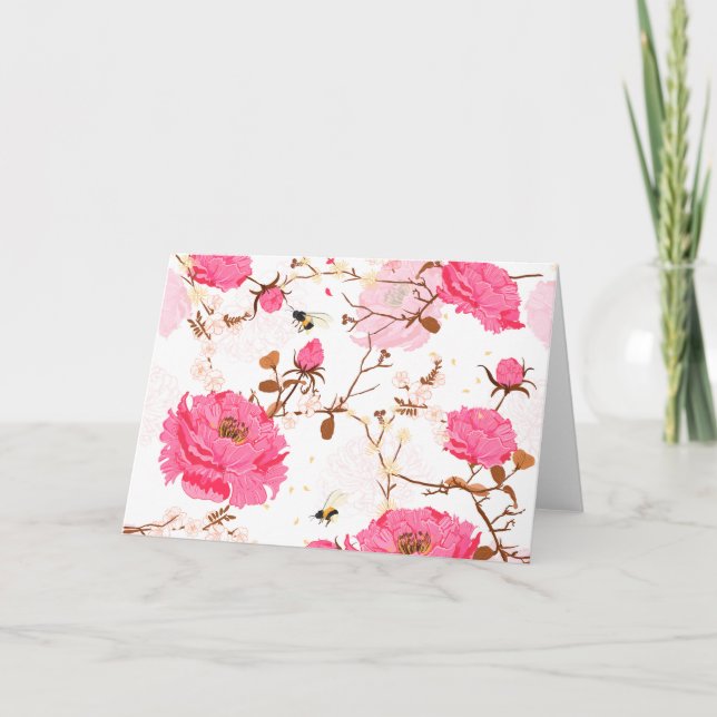 Cartão primavera (Frente)