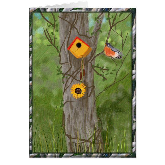 Cartão Primavera (Frente)