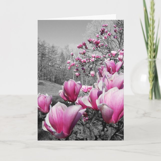 Cartão Primavera Brilhos (Frente)