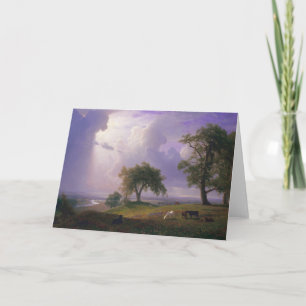 Cartão Primavera da Califórnia Albert Bierstadt