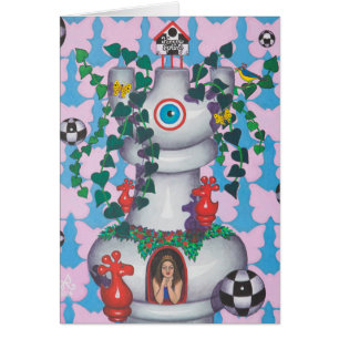 Cartão Primavera: Da Minha Torre de Marfim