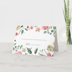 Cartão primavera Floral Wedle Play