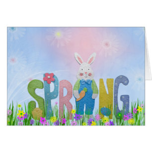 Cartão Primavera Has Sprung