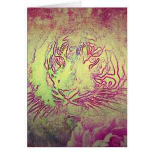 Cartão Primavera Tiger
