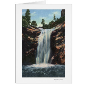 Cartão Primaveras do Colorado, CO - Quedas de Veil Bridal